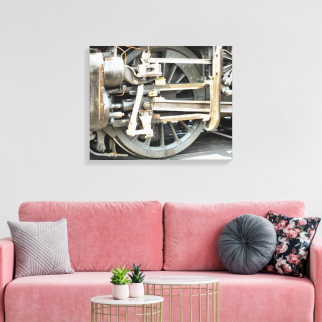 STEAM TÅG CANVASTRYCK (Insitu (Vardagsrum))