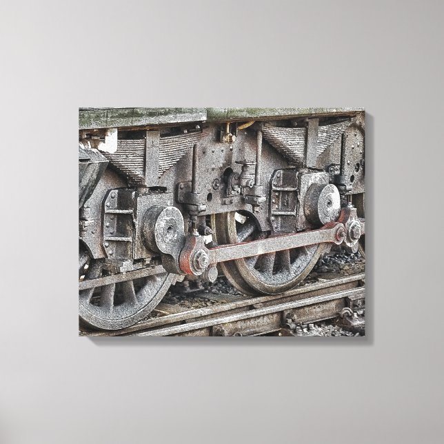 STEAM TÅG CANVASTRYCK (Framsida)