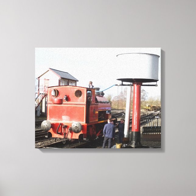 STEAM TÅG CANVASTRYCK (Framsida)