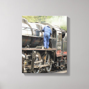 STEAM TÅG CANVASTRYCK