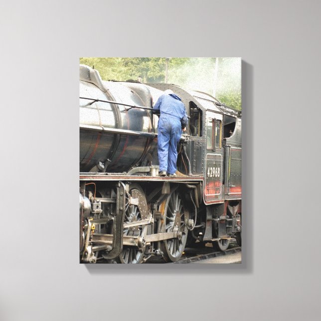 STEAM TÅG CANVASTRYCK (Framsida)