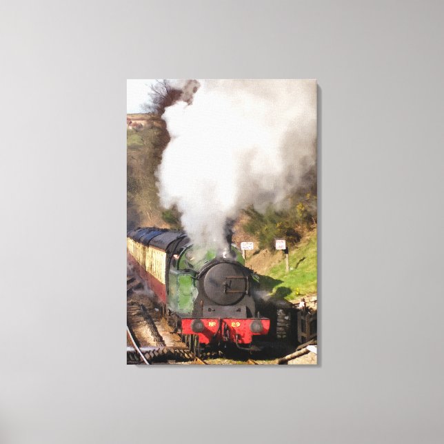 STEAM TÅG CANVASTRYCK (Framsida)