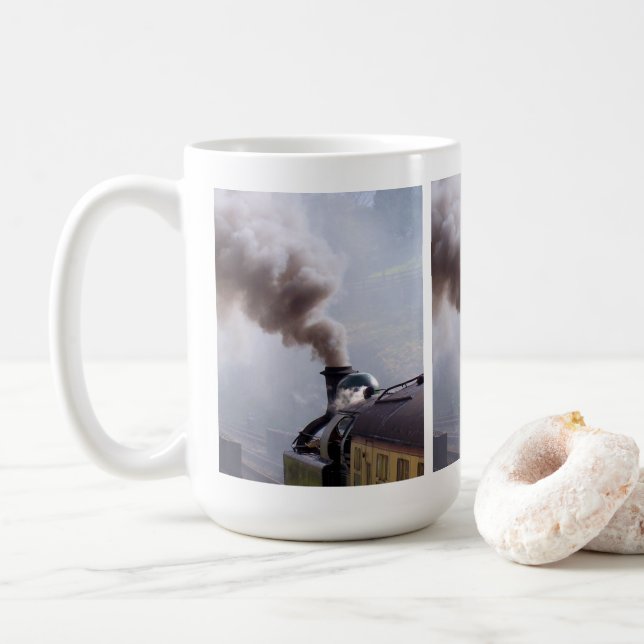 STEAM TÅG COFFEE MUGG (Med munk)