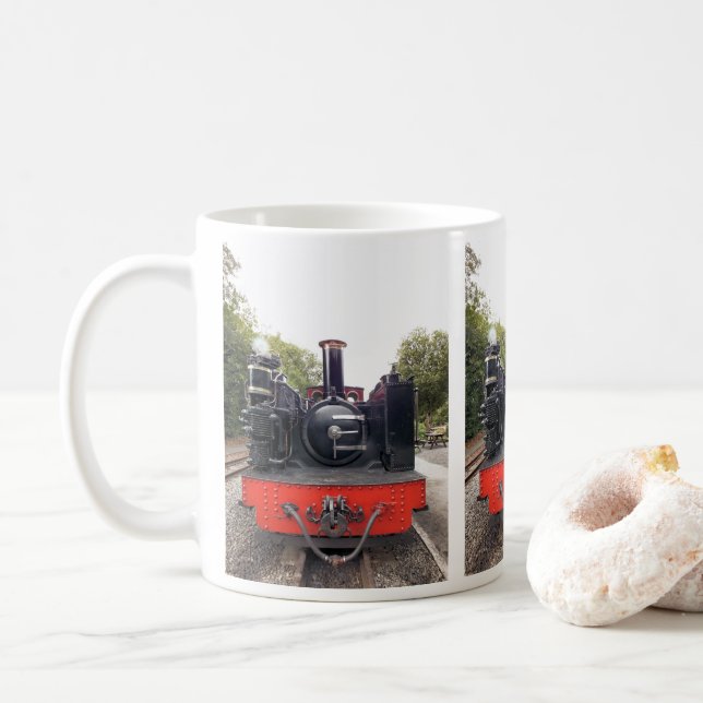 STEAM TÅG COFFEE MUGG (Med munk)