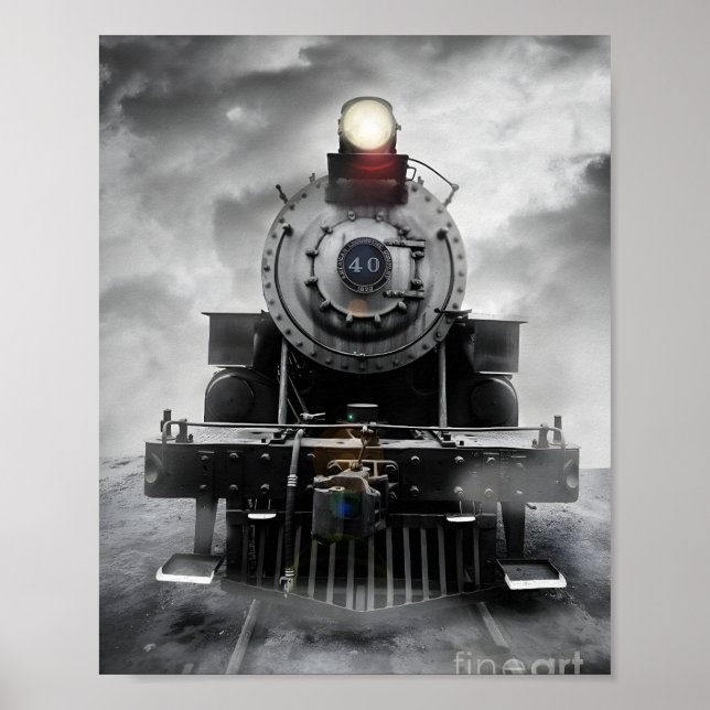 Steam Tåg Dream Poster (Framsidan)