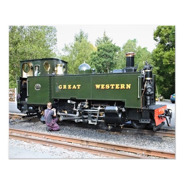 STEAM TÅG FOTOTRYCK (Framsidan)