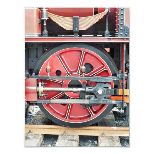 STEAM TÅG FOTOTRYCK (Framsidan)