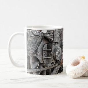 STEAM TÅG HJUL KAFFEMUGG