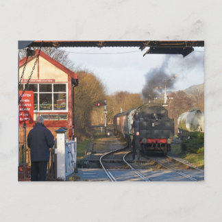 Steam Tåg i Ramsbottom Vykort