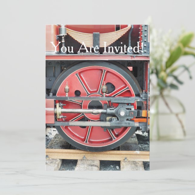 STEAM TÅG INBJUDNINGAR (Stående Fram)