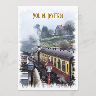 STEAM TÅG INBJUDNINGAR