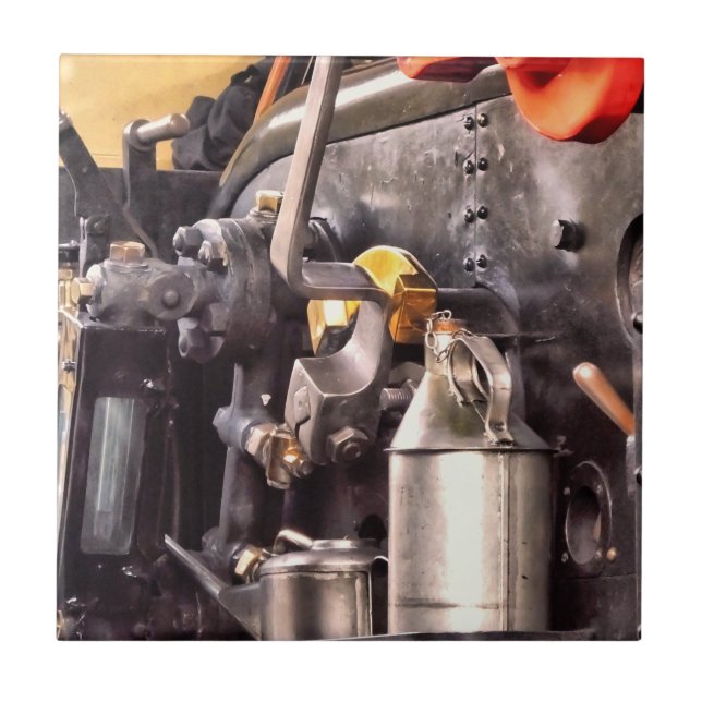 STEAM TÅG KAKELPLATTA (Framsidan)