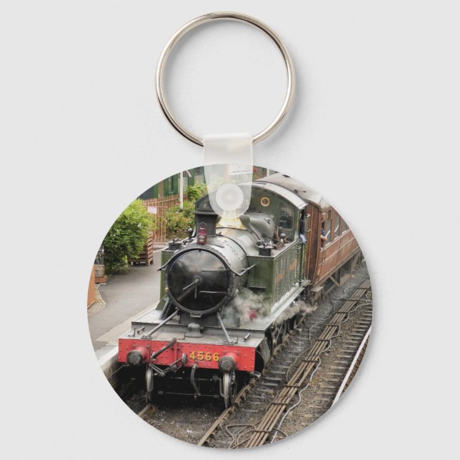 STEAM TÅG KEYCHAIN NYCKELRING (Framsida)