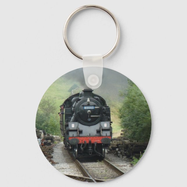 Steam Tåg Keychain Nyckelring (Framsida)