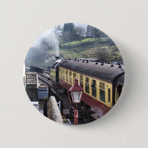 STEAM TÅG KNAPP