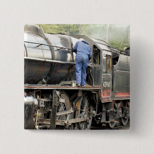 STEAM TÅG KNAPP