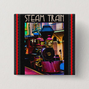 Steam Tåg Knapp