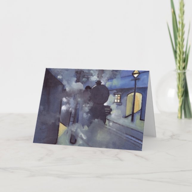 (STEAM TÅG) KORT (Framsida)