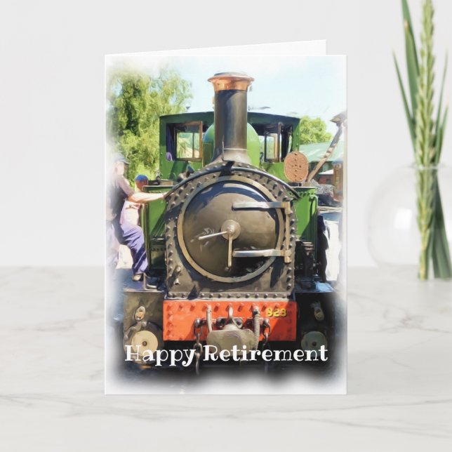 STEAM TÅG KORT (Framsida)