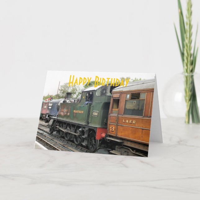 STEAM TÅG KORT (Framsida)