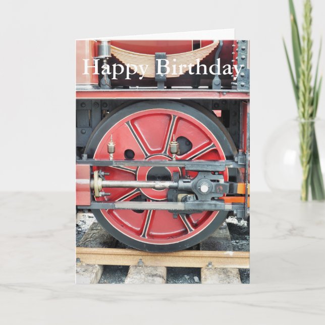 STEAM TÅG KORT (Framsida)