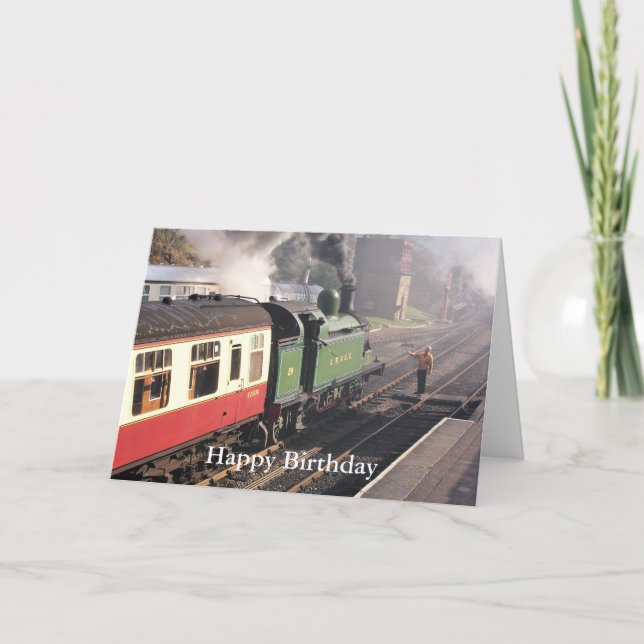 STEAM TÅG KORT (Framsida)
