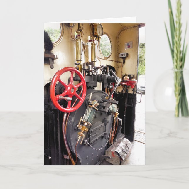 STEAM TÅG KORT (Framsida)