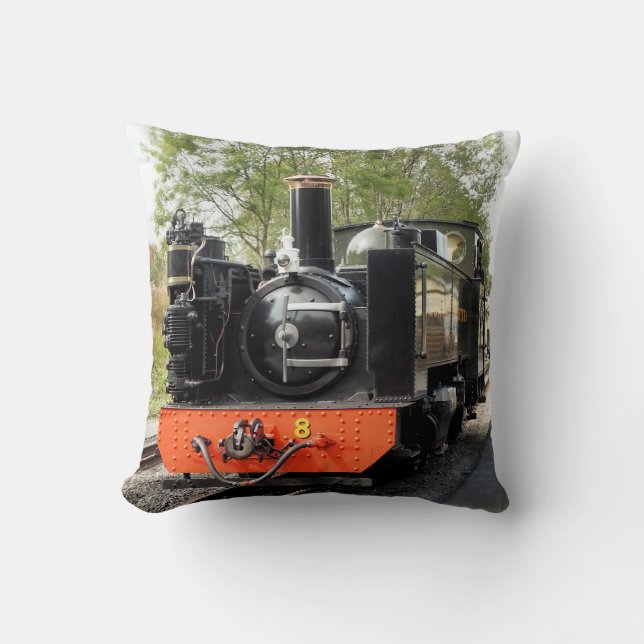 STEAM TÅG KUDDE (Framsida)