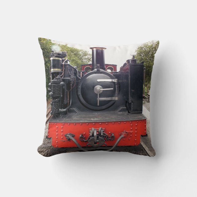 STEAM TÅG KUDDE (Framsida)