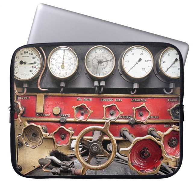 STEAM TÅG LAPTOP FODRAL (Framsidan)