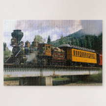 Steam Tåg Locomotive #27 Jigszawa Puzzle 1014 pc.