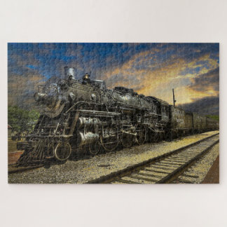 Steam Tåg Locomotive #29 Jigszawa Puzzle 1014 pc. Pussel