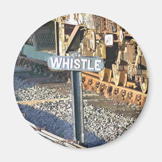 STEAM TÅG MAGNET (Framsidan)