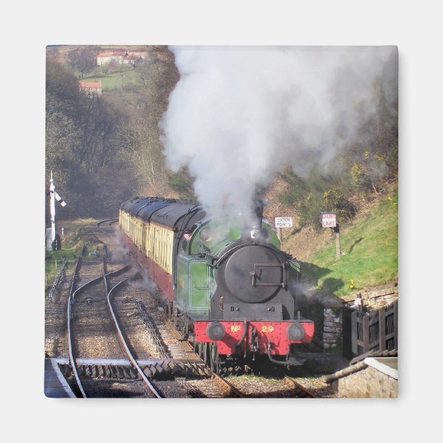 STEAM TÅG MAGNET (Framsidan)