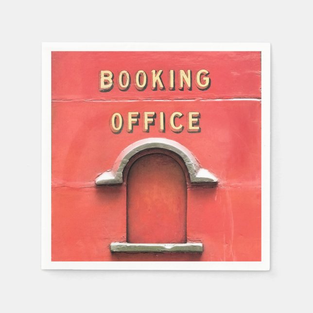 STEAM TÅG PAPPERSSERVETT (Framsidan)