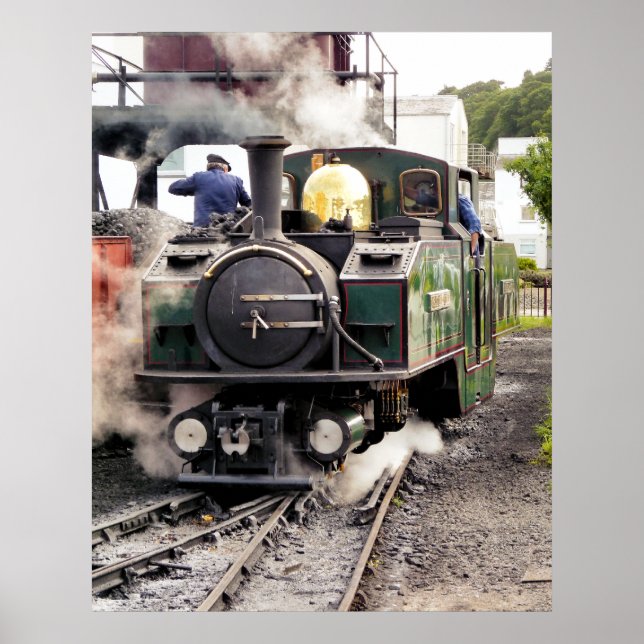 STEAM TÅG POSTER (Framsidan)