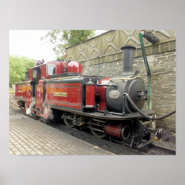 STEAM TÅG POSTER (Framsidan)