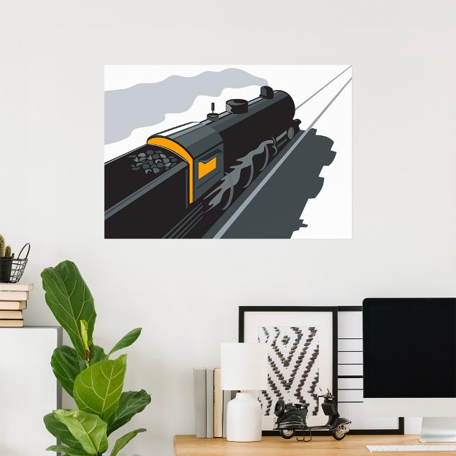 Steam Tåg Poster (Skapare uppladdad)