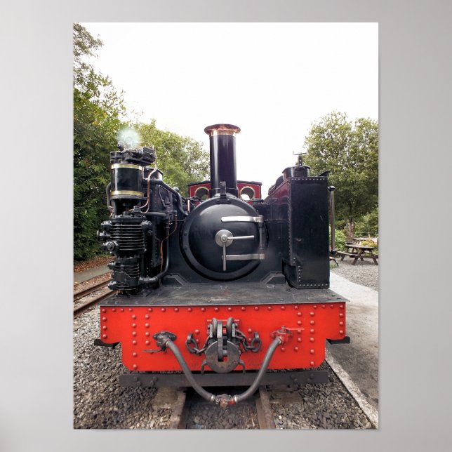 STEAM TÅG POSTER (Framsidan)