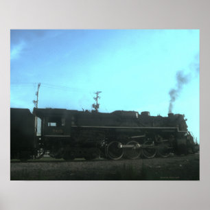 Steam tåg poster