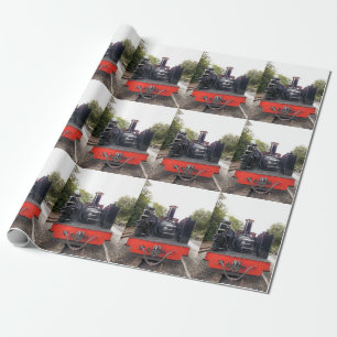 STEAM TÅG PRESENTPAPPER