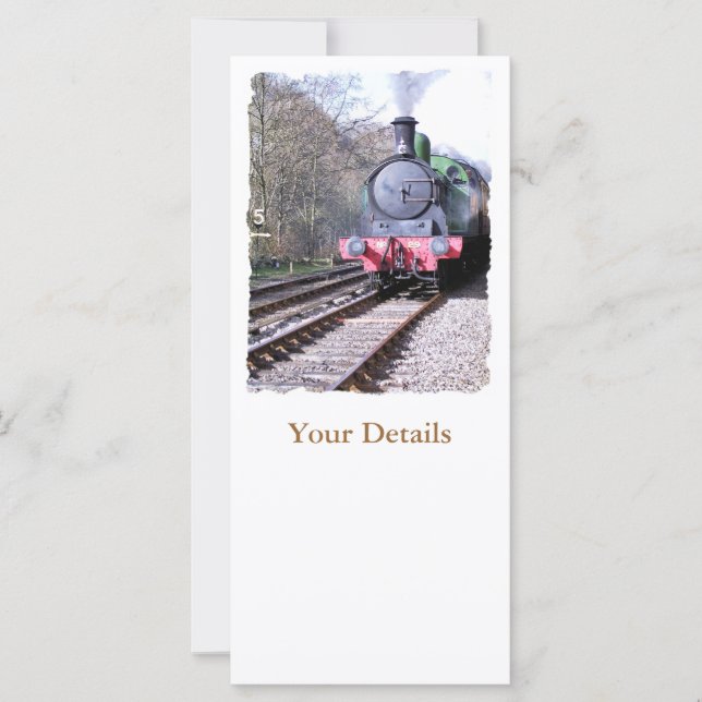 STEAM TÅG RACK CARDS (Framsida)