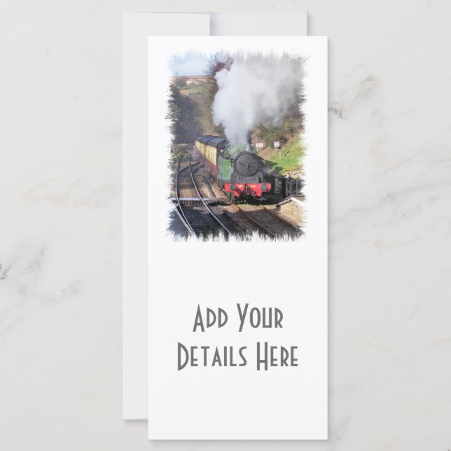 STEAM TÅG RACK CARDS (Framsida)