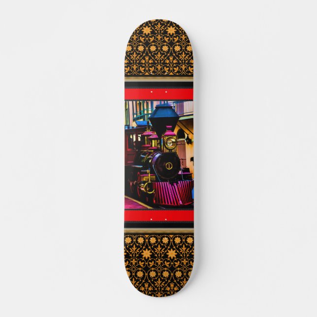 Steam Tåg Skateboard (Framsida)