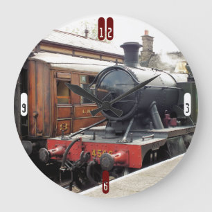 STEAM TÅG STOR KLOCKA