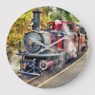STEAM TÅG STOR KLOCKA