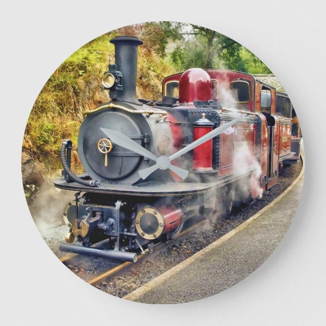 STEAM TÅG STOR KLOCKA (Framsida)
