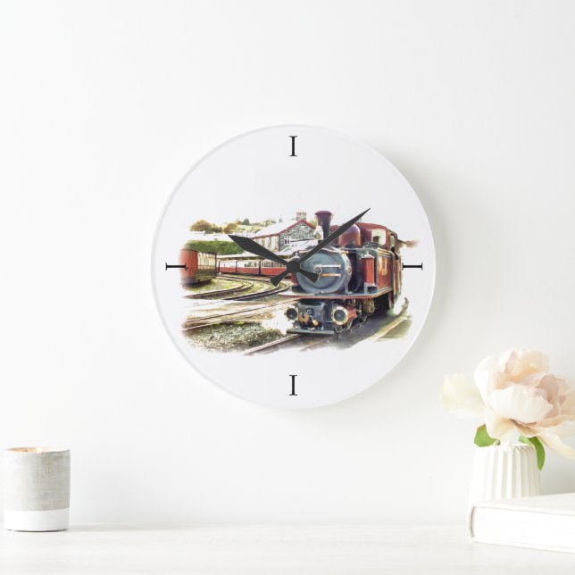 STEAM TÅG STOR KLOCKA (Hem)