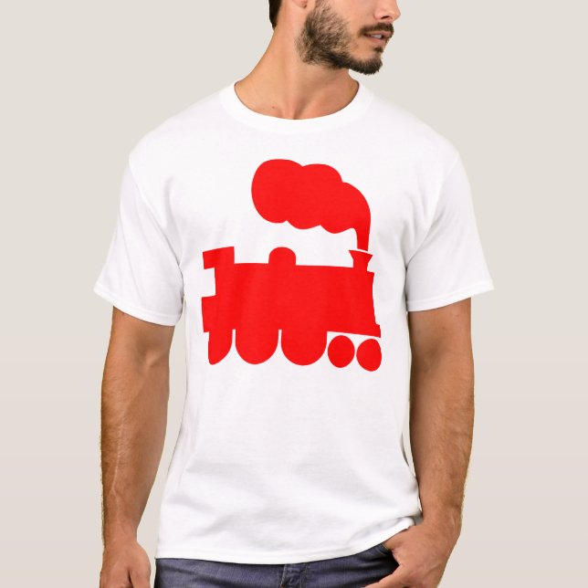 Steam Tåg Symbol - Red Tröja (Framsida)