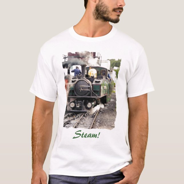 STEAM TÅG TEE (Framsida)